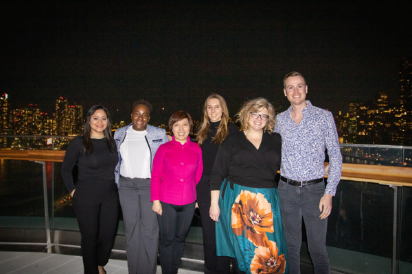 Veronica Talavera, Lynda Inseque, Alice Li, Iris Bica, Kris Behnke, Jamie Brisbois