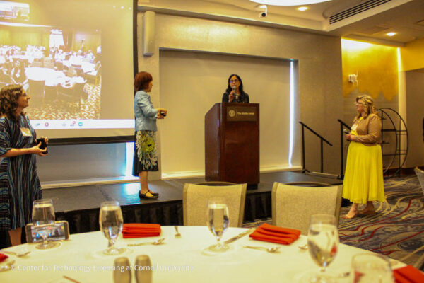 Bearers of Innovation Event - inventor receiving recognition