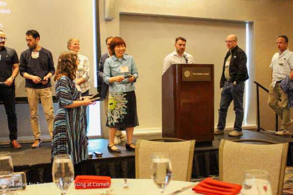 Bearers of Innovation Event - inventor receiving recognition