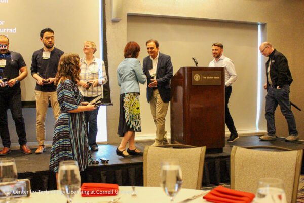 Bearers of Innovation Event - inventor receiving recognition
