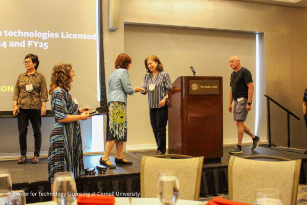 Bearers of Innovation Event - inventor receiving recognition