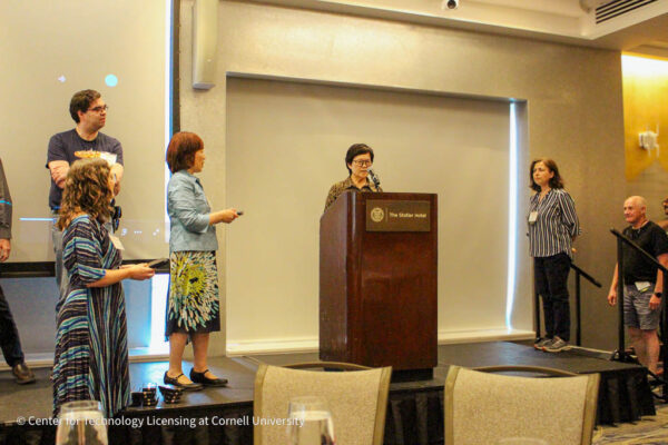 Bearers of Innovation Event - inventor receiving recognition