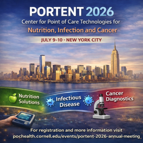 Portent 2026 Annual meeting flyer with NYC background